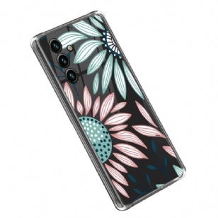 Coque Samsung Galaxy A14 5G / A14 Transparente Florale