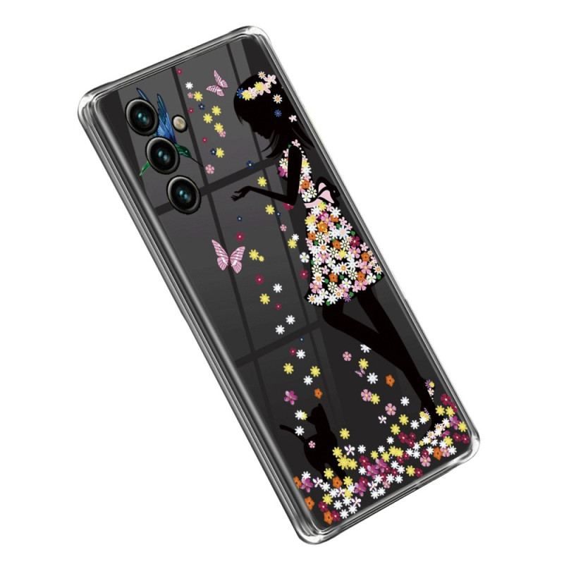 Coque Samsung Galaxy A14 5G / A14 Transparente Jeune Fille