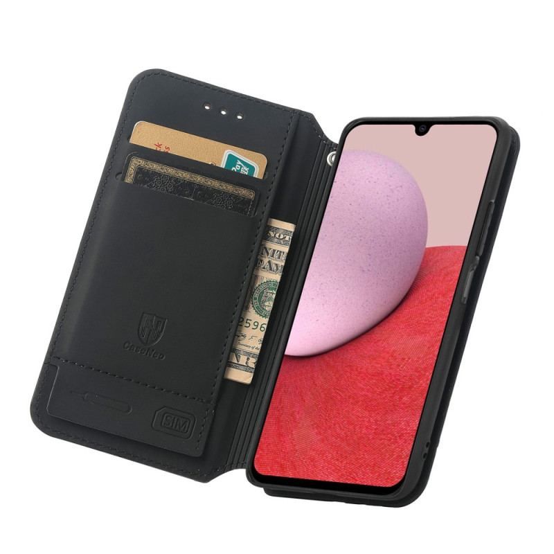 Flip Cover Samsung Galaxy A14 5G / A14 Design RFID Caseneo