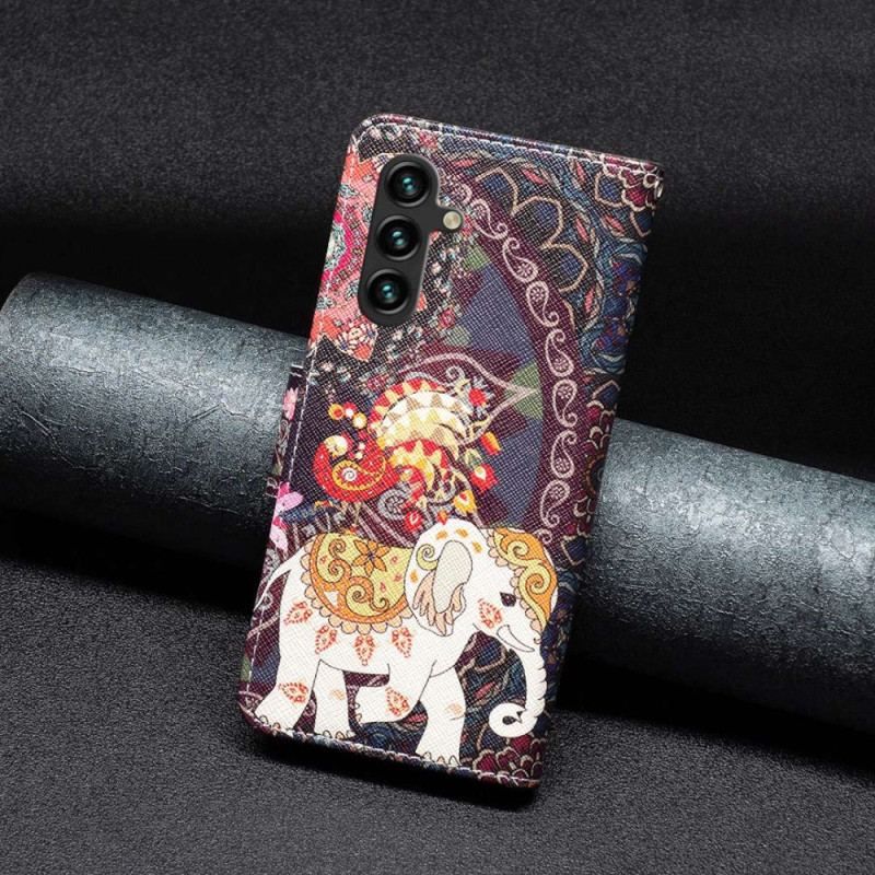 Housse Samsung Galaxy A14 5G / A14 Éléphant Tribal