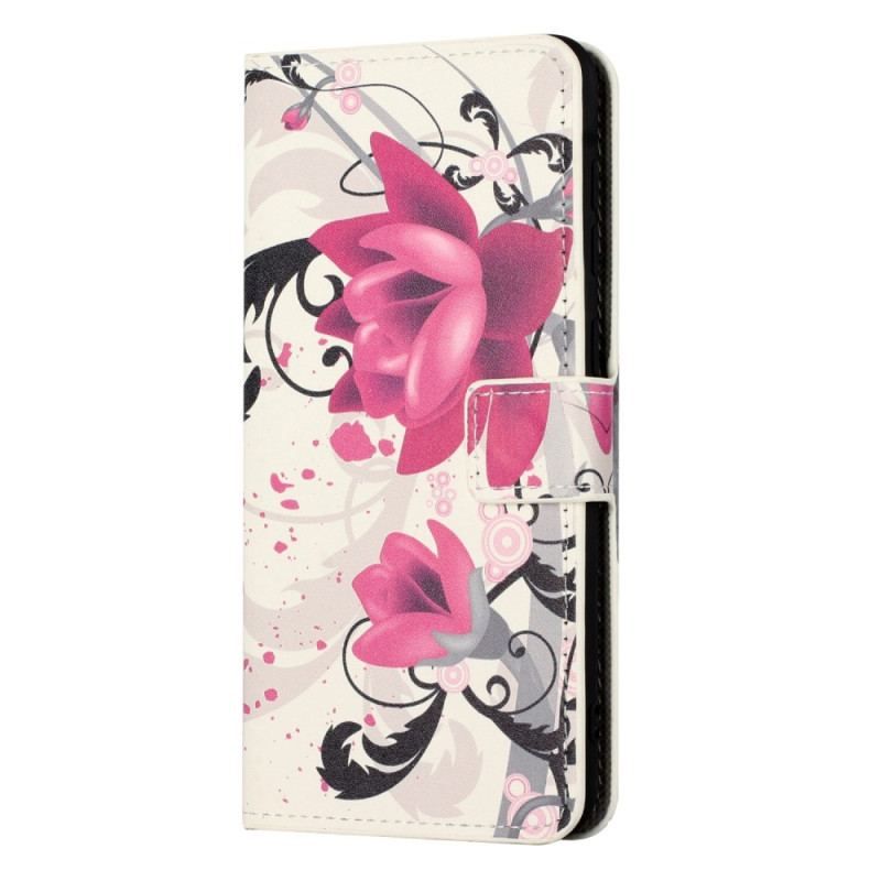 Housse Samsung Galaxy A14 5G / A14 Tropical Flowers