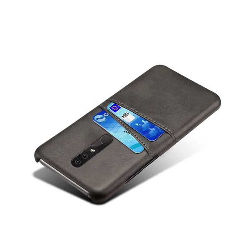 Nokia 4.2 - Coque Mélodie effet cuir porte cartes