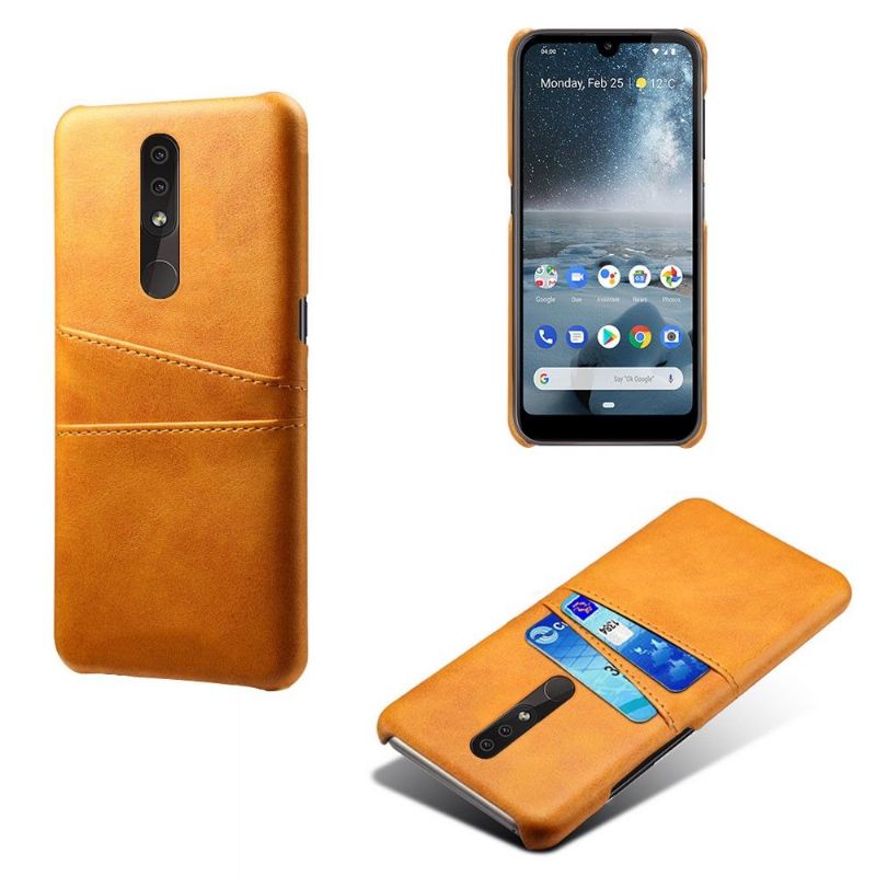 Nokia 4.2 - Coque Mélodie effet cuir porte cartes