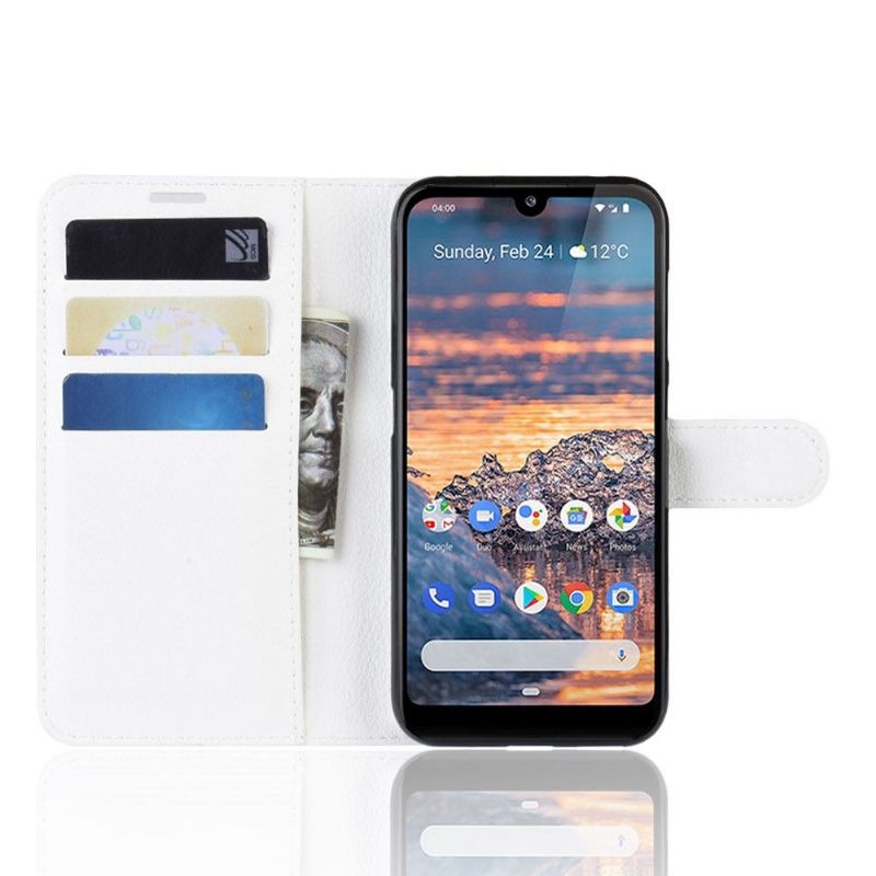 Nokia 4.2 - Étui style cuir porte cartes