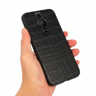 Coque Sony Xperia Pro-I Chic Croco