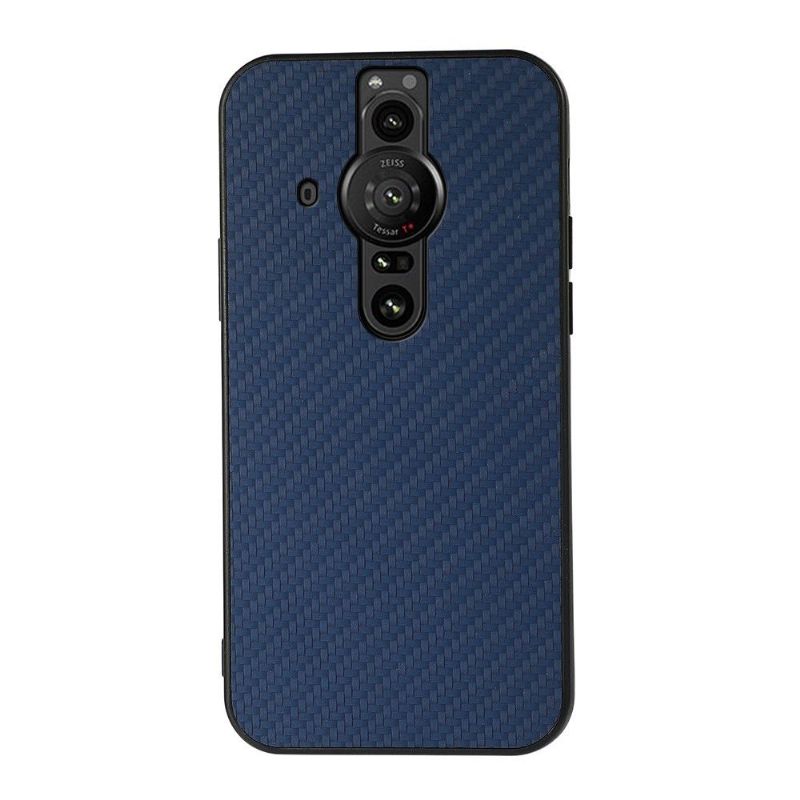 Coque Sony Xperia Pro-I Style Fibre de Carbone