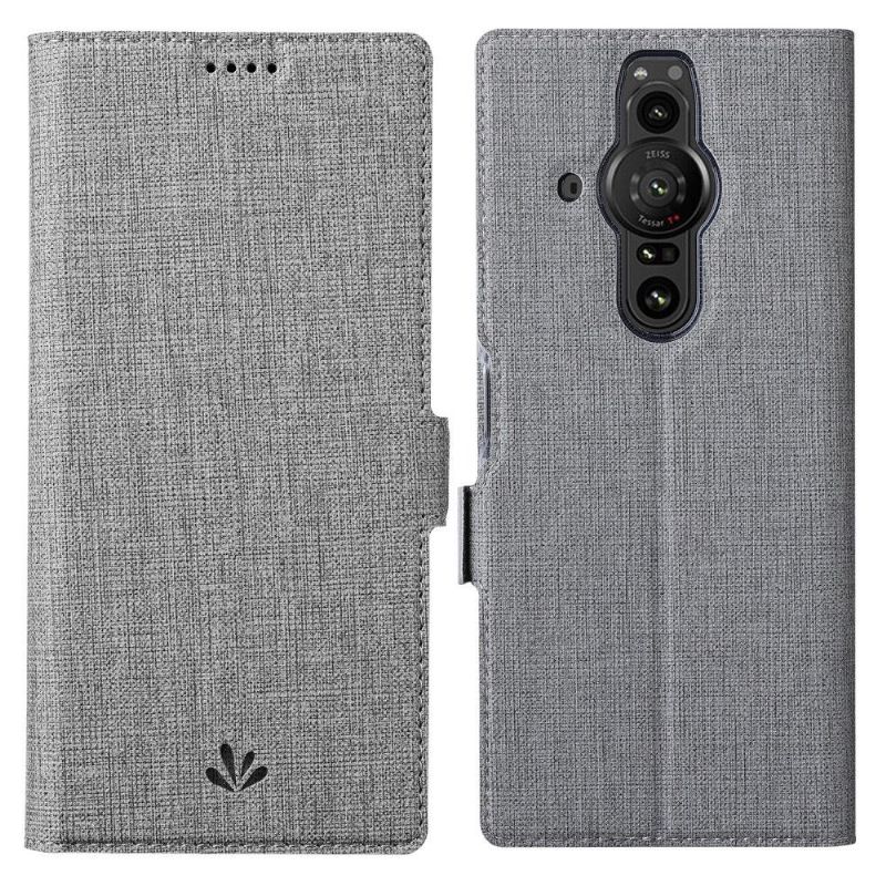 Housse Sony Xperia Pro-I croisillons fonction support