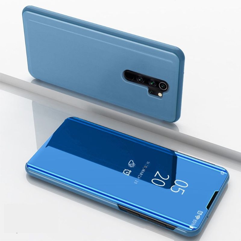 Coque Xiaomi Redmi 9 avec rabat effet miroir