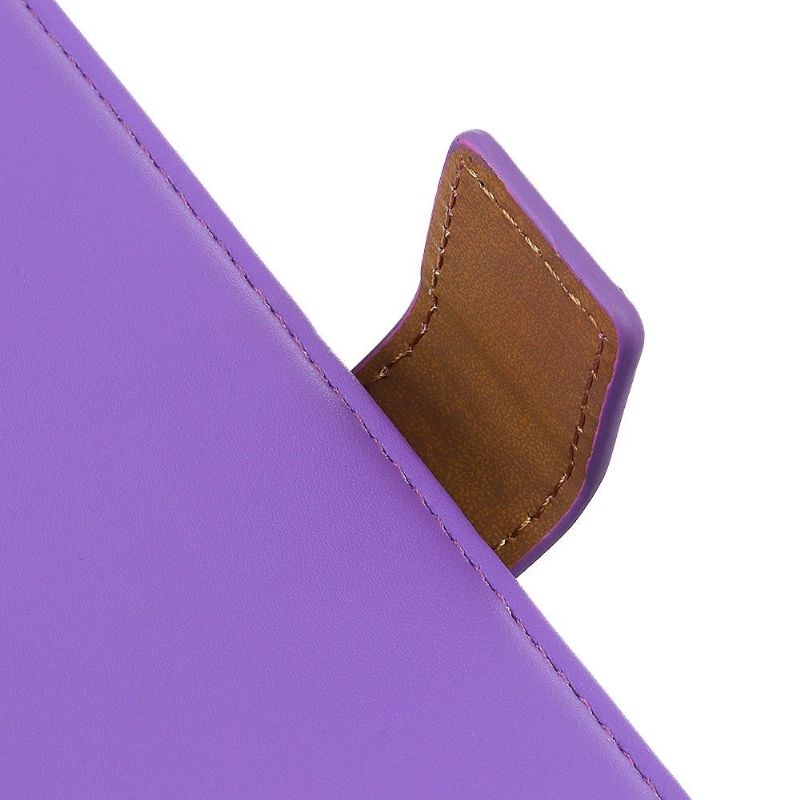 Étui Xiaomi Redmi 9 simili cuir basique - Violet