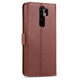 Housse Xiaomi Redmi 9 AZNS Retro Effet Cuir