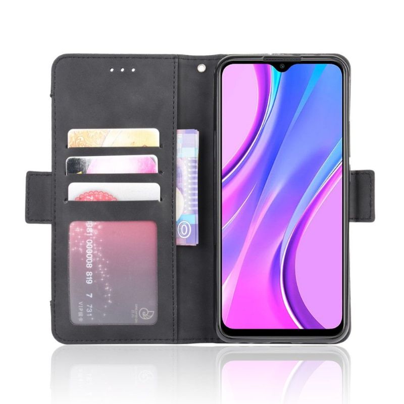 Housse Xiaomi Redmi 9 Premium avec Porte Cartes