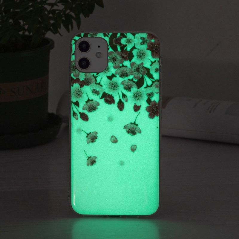 Coque iPhone 12 mini Fluorescente Fleurs