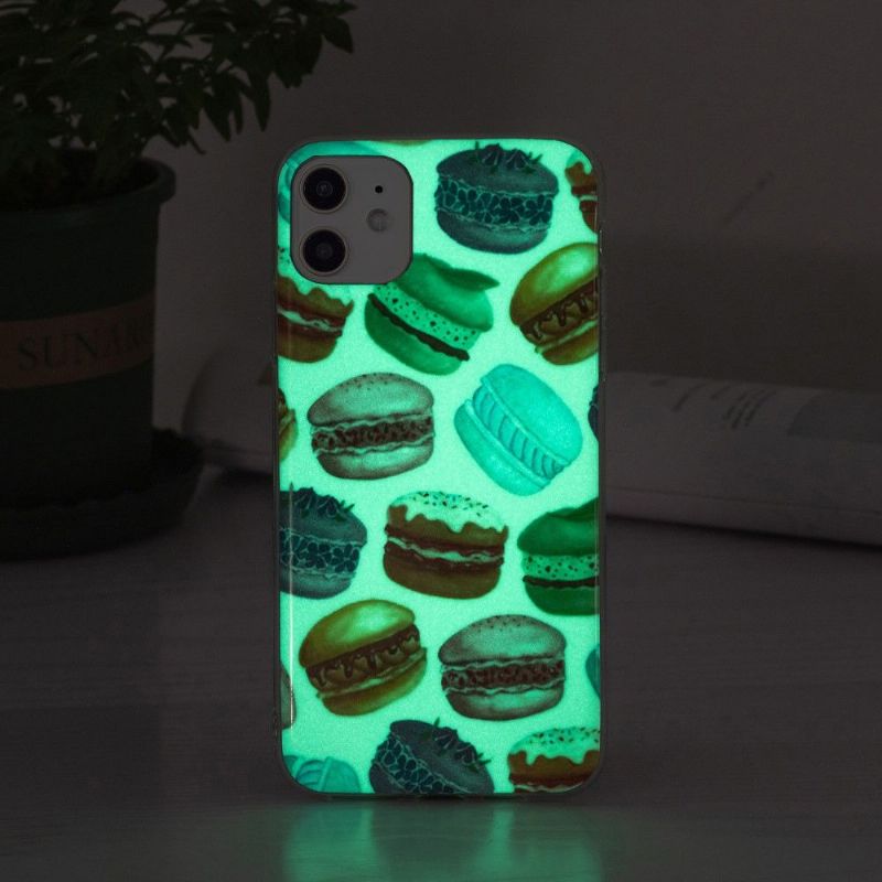 Coque iPhone 12 mini Fluorescente Macarons