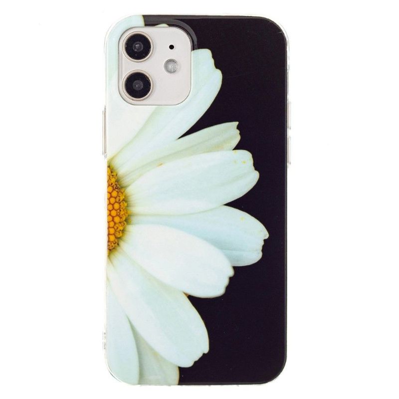 Coque iPhone 12 mini Fluorescente Marguerite