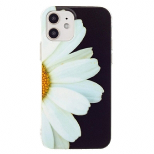 Coque iPhone 12 mini Fluorescente Marguerite