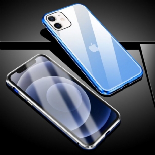 Coque iPhone 12 mini intégrale 360 degrés degradé de couleurs