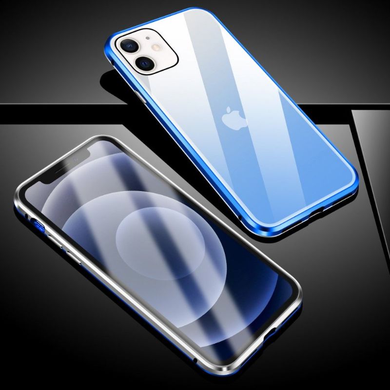 Coque iPhone 12 mini intégrale 360 degrés degradé de couleurs