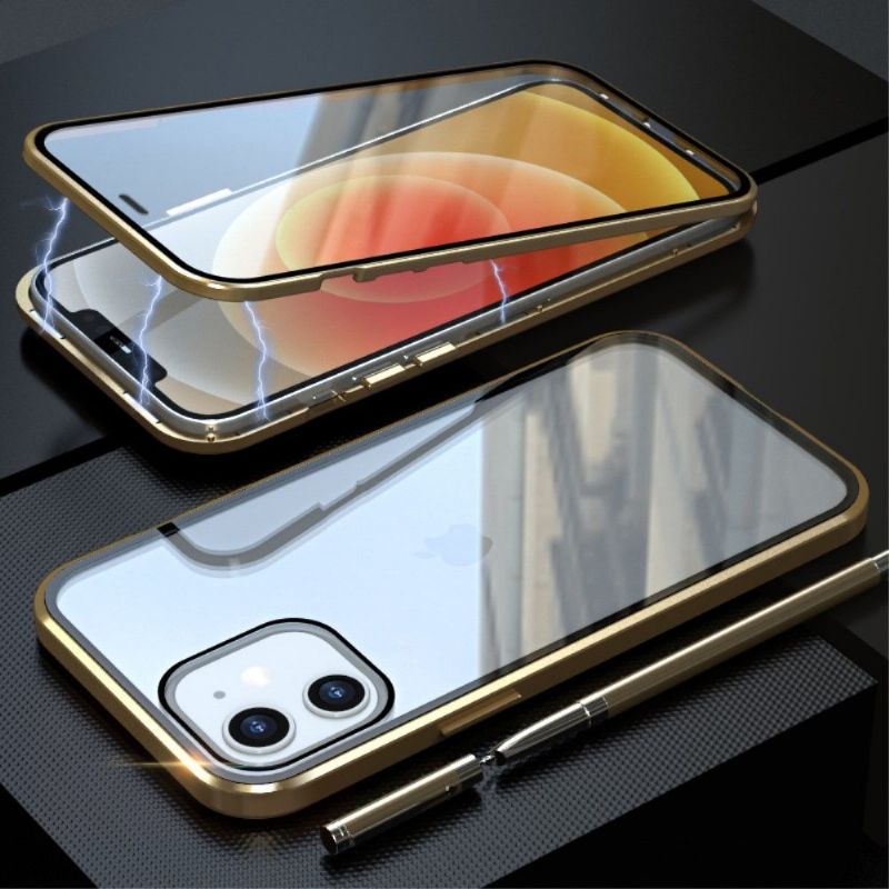 Coque iPhone 12 mini LUPHIE bumper aluminium