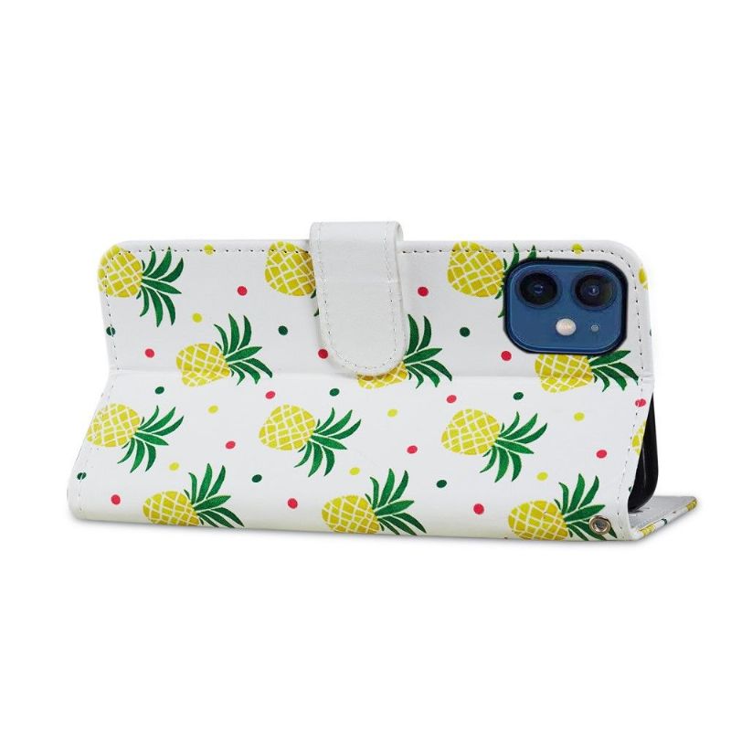 Housse iPhone 12 mini Ananas