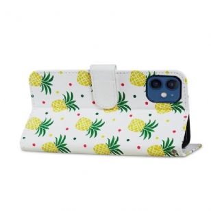 Housse iPhone 12 mini Ananas