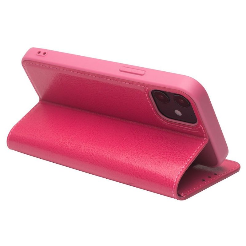 Housse iPhone 12 mini en cuir véritable