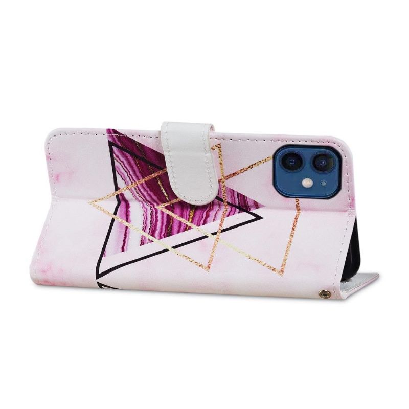 Housse iPhone 12 mini Design Triangles