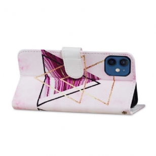 Housse iPhone 12 mini Design Triangles