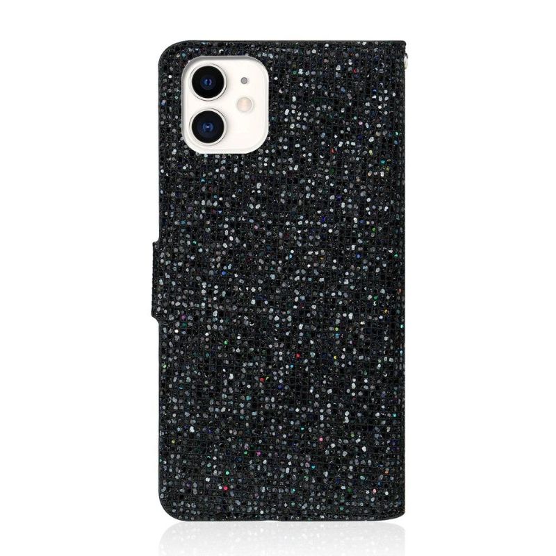 Housse iPhone 12 mini Glitter Porte Cartes