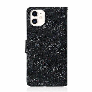 Housse iPhone 12 mini Glitter Porte Cartes