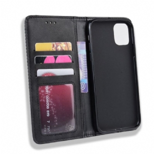 Housse iPhone 12 mini Le Cirénius style cuir