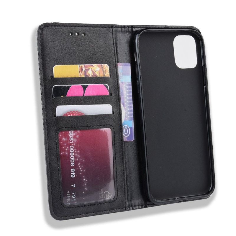 Housse iPhone 12 mini Le Cirénius style cuir