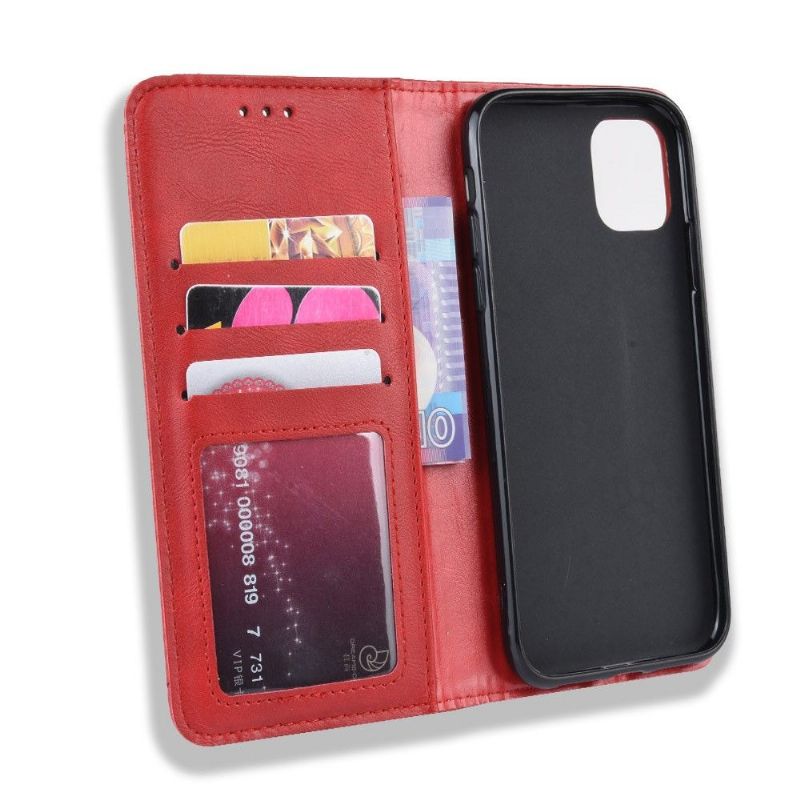 Housse iPhone 12 mini Le Cirénius style cuir