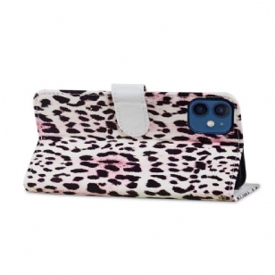 Housse iPhone 12 mini Motif Leopard