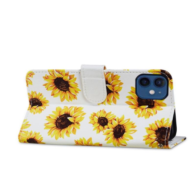 Housse iPhone 12 mini Tournesol Fleur