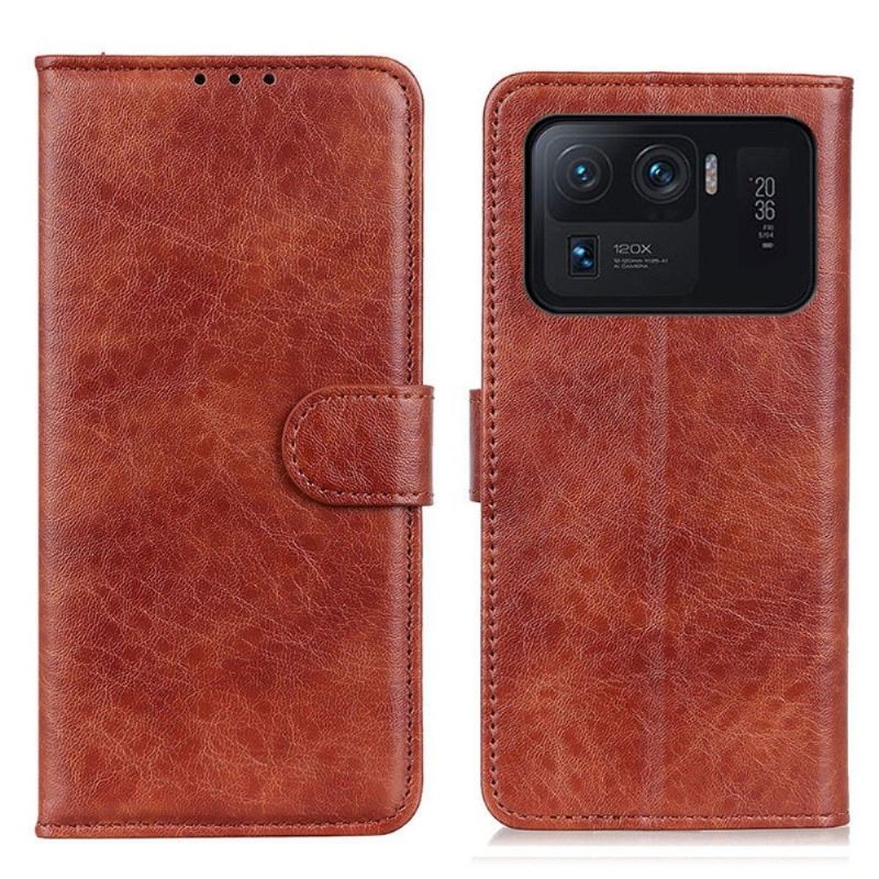 Housse Xiaomi Mi 11 Ultra HIND Protect effet cuir