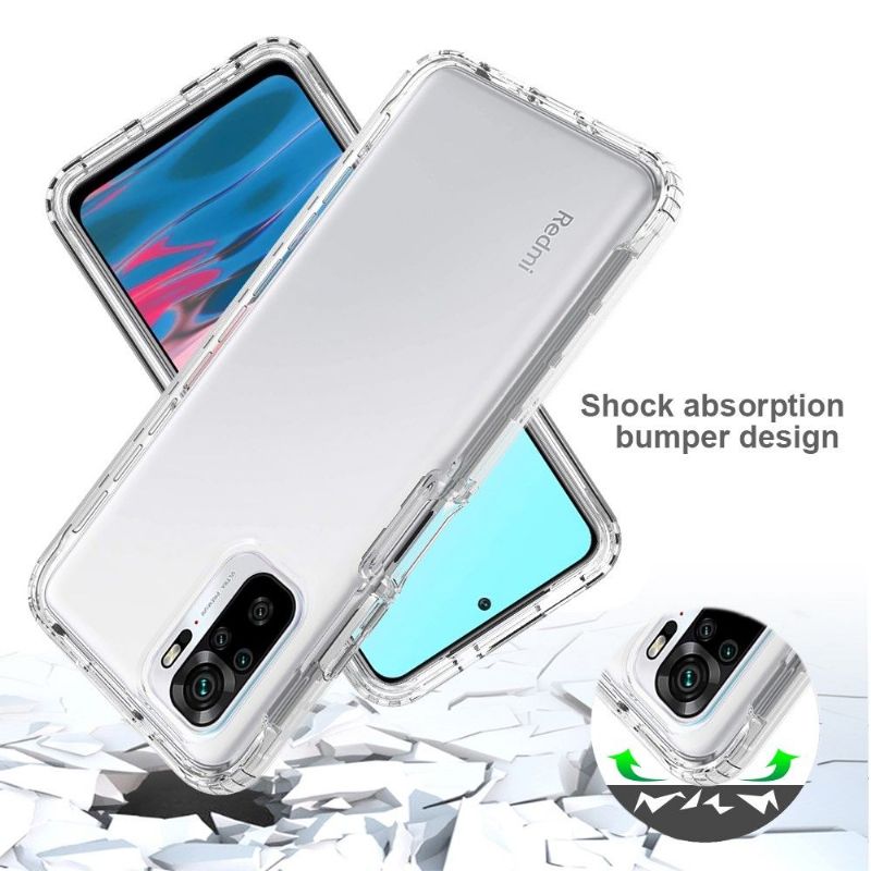 Coque Xiaomi Redmi Note 10 / Note 10s Hybride Antichoc transparent