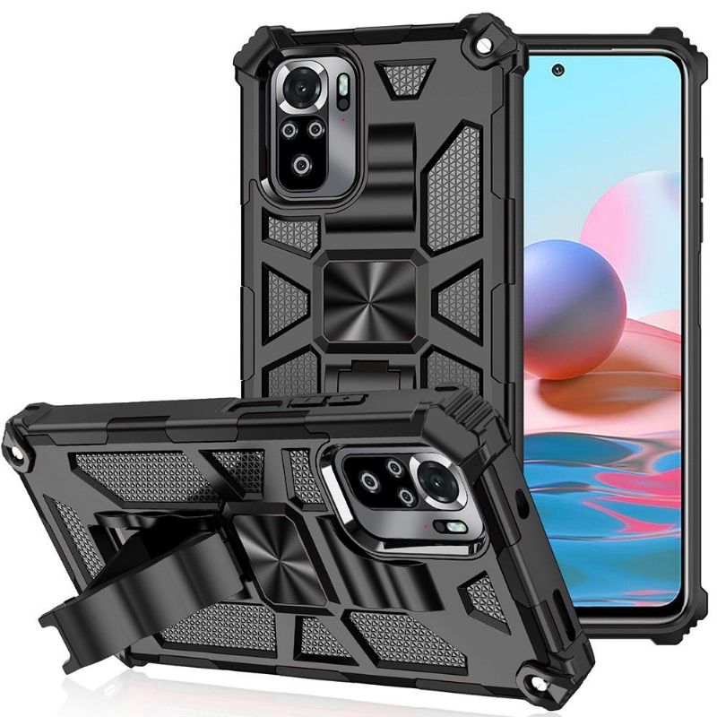 Coque Xiaomi Redmi Note 10 / Redmi Note 10S Suitcase Fonction Support