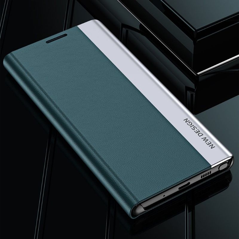 Etui Xiaomi Redmi Note 10 / Note 10s Business effet cuir Magnet