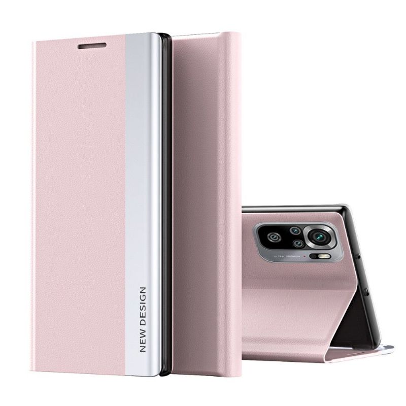 Etui Xiaomi Redmi Note 10 / Note 10s Business effet cuir Magnet