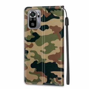 Housse Xiaomi Redmi Note 10 / Note 10s Camouflage