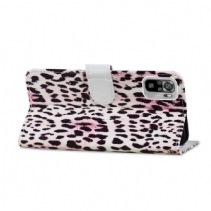 Housse Xiaomi Redmi Note 10 / Note 10s Motif Leopard