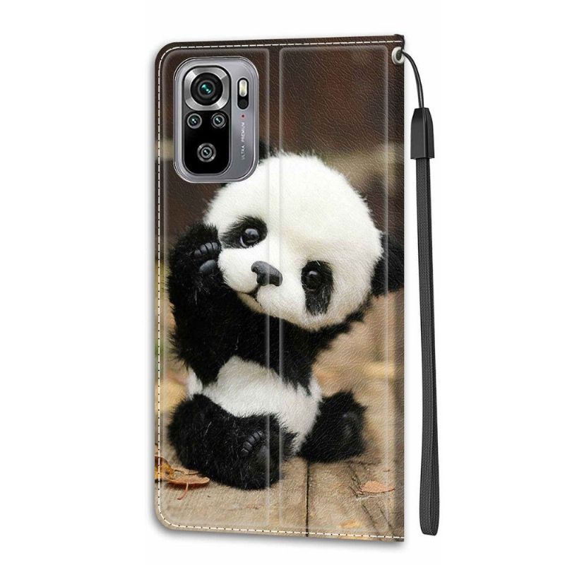 Housse Xiaomi Redmi Note 10 / Note 10s Petit Panda