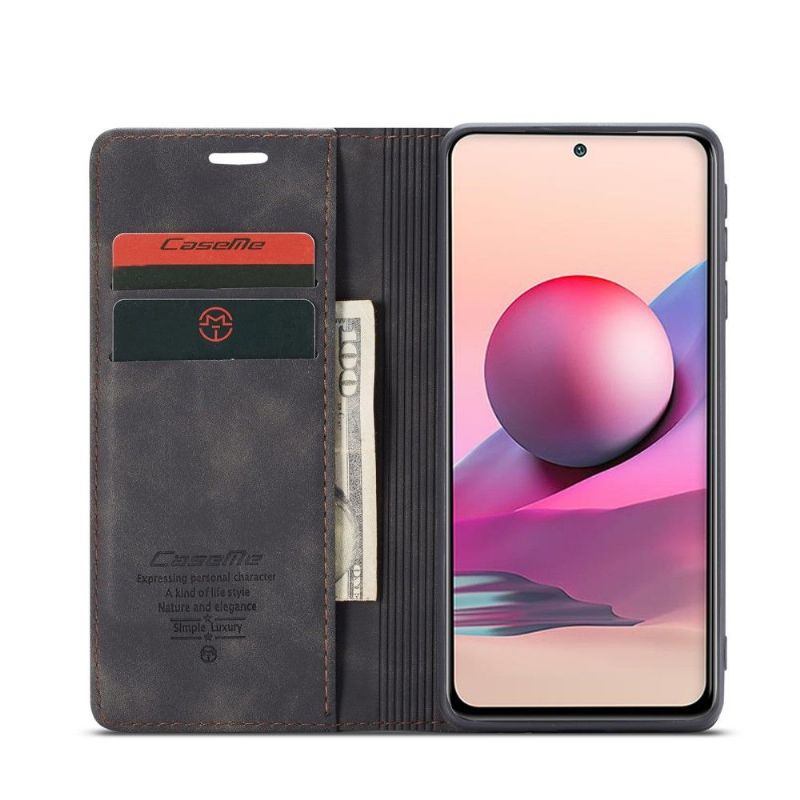 Xiaomi Redmi Note 10 4G / Note 10S - Housse Golias imitation cuir