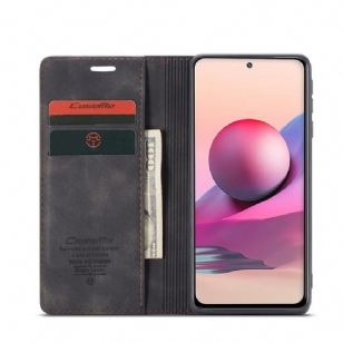 Xiaomi Redmi Note 10 4G / Note 10S - Housse Golias imitation cuir