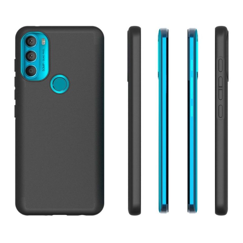 Coque Moto G71 5G Prem's Noir Mat