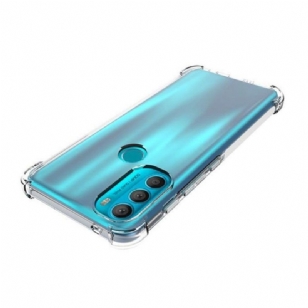 Coque Moto G71 5G transparente angles renforcés