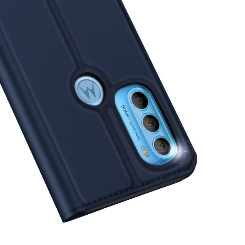 Étui Moto G71 5G Business Effet Satiné