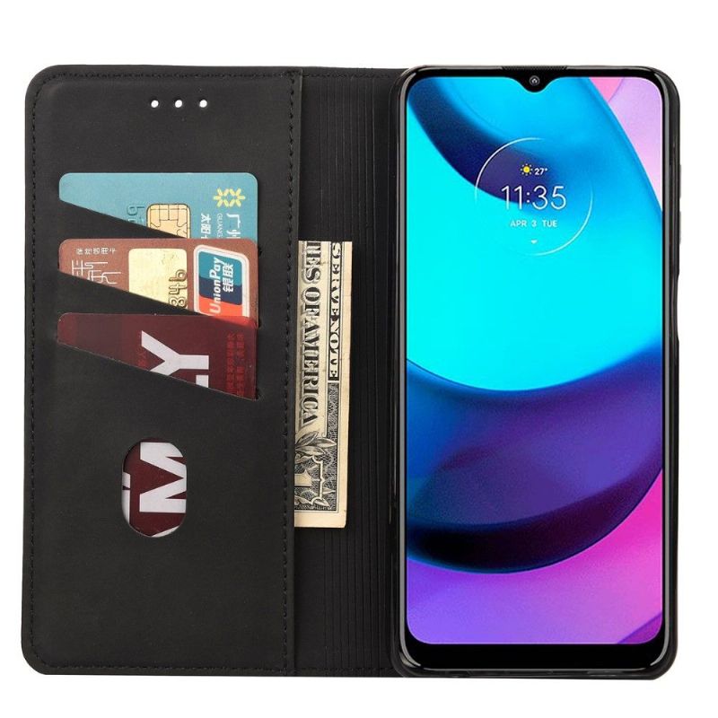 Housse Moto G71 5G La Fabuleuse en simili cuir