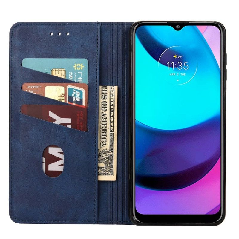 Housse Moto G71 5G La Fabuleuse en simili cuir