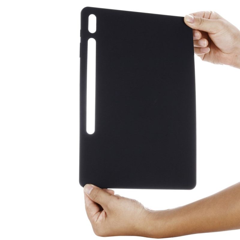 Coque Samsung Galaxy Tab S9 FE Plus Silicone Liquide